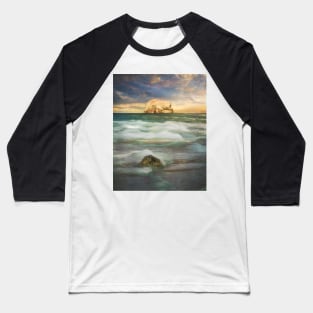 Bass Rock Fine Art Print Baseball T-Shirt